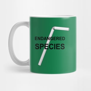Straw Endangered Species No Straws Mug